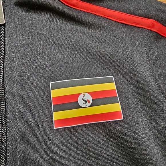 Nike Pro Elite Uganda Track Jacket Size M Olympc Team Black Red Gold 882281-010 - Picture 5 of 11